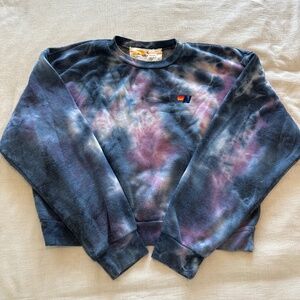 Aviator Nation Small Tie Dye Sweatshirt